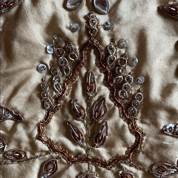 Silk embellished skirt - Picture 4 of 5